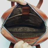کیف دانشجویی چرم تبریز تک